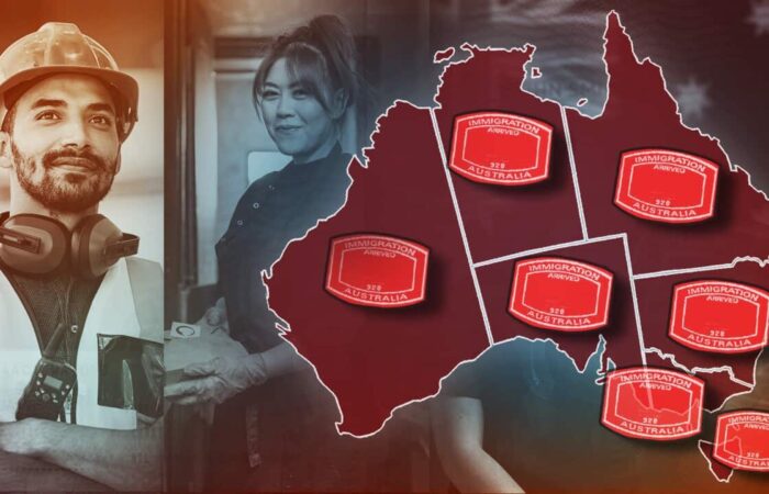 How do I immigrate to Australia as a skilled migrant with work experience but no formal qualifications?