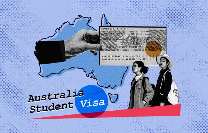 What are the steps to immigrate to Australia as a student