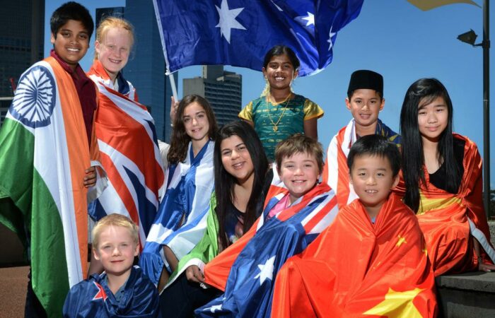 How do I immigrate to Australia as a skilled migrant with children?