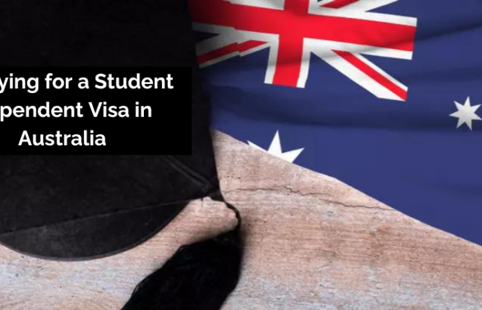 What are the requirements for an Australian student visa for dependents?