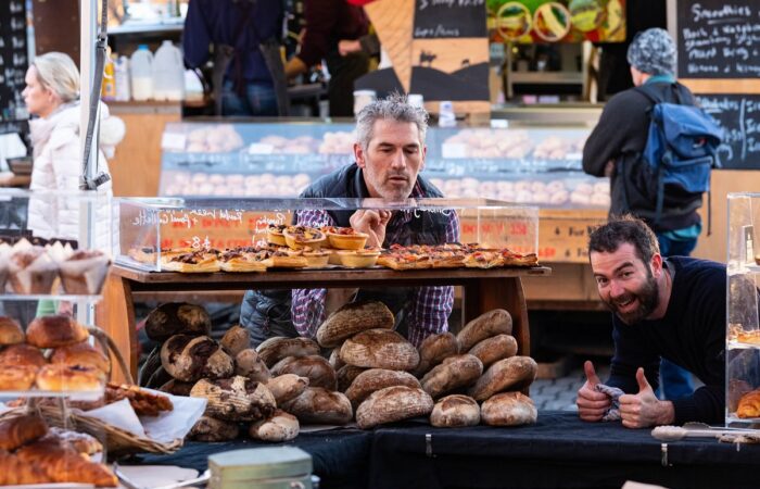 The Salamanca Market in Hobart