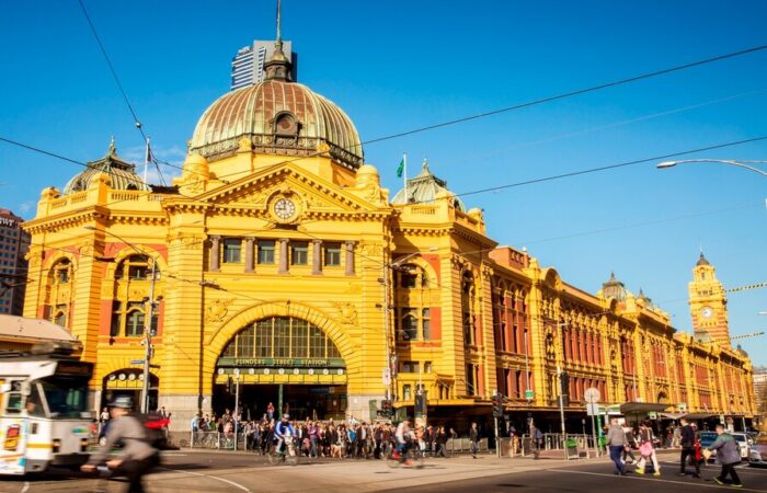 Flinders Street Station in Melbourne