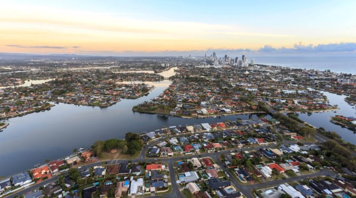 Rising sea levels in Australia