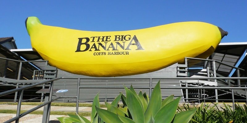 The Big Banana in Coffs Harbour