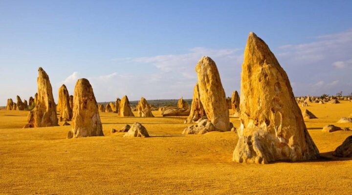 Rock formations in Australia