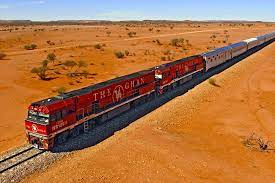 The Ghan rail journey through Australia