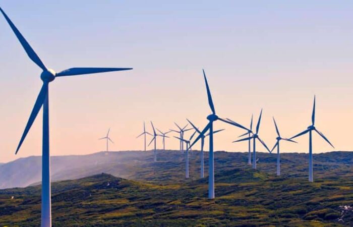 Wind energy farms in Australia