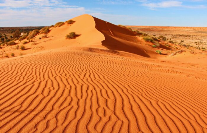 Australian sand dunes