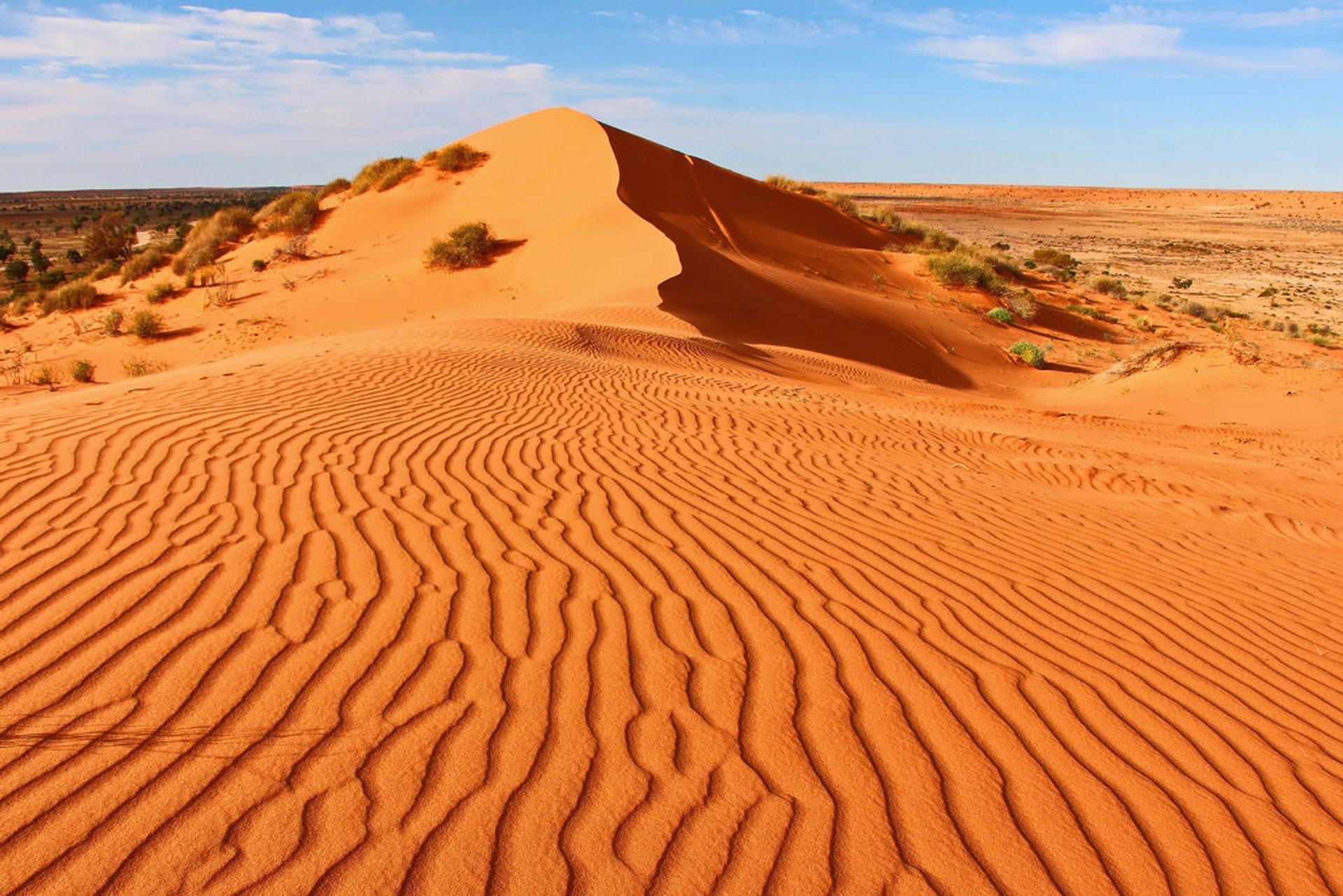 Australian sand dunes