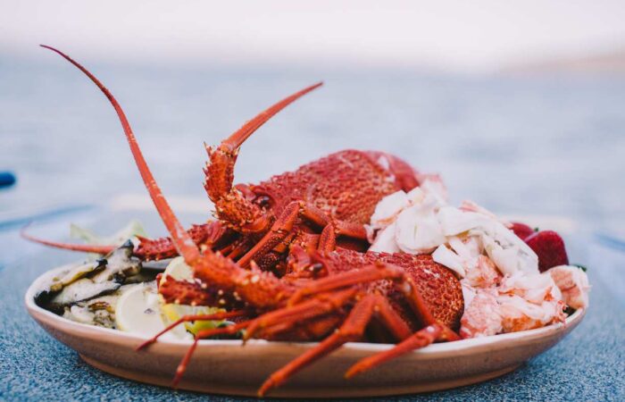 Fresh seafood in Australia