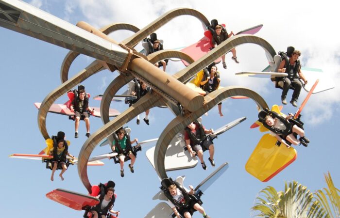 Dreamworld rides and attractions