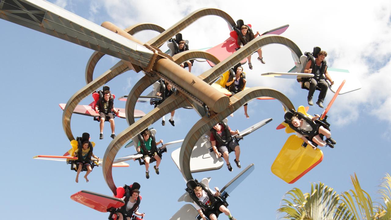 Dreamworld rides and attractions