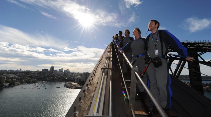 Climbing the Sydney Harbour Bridge