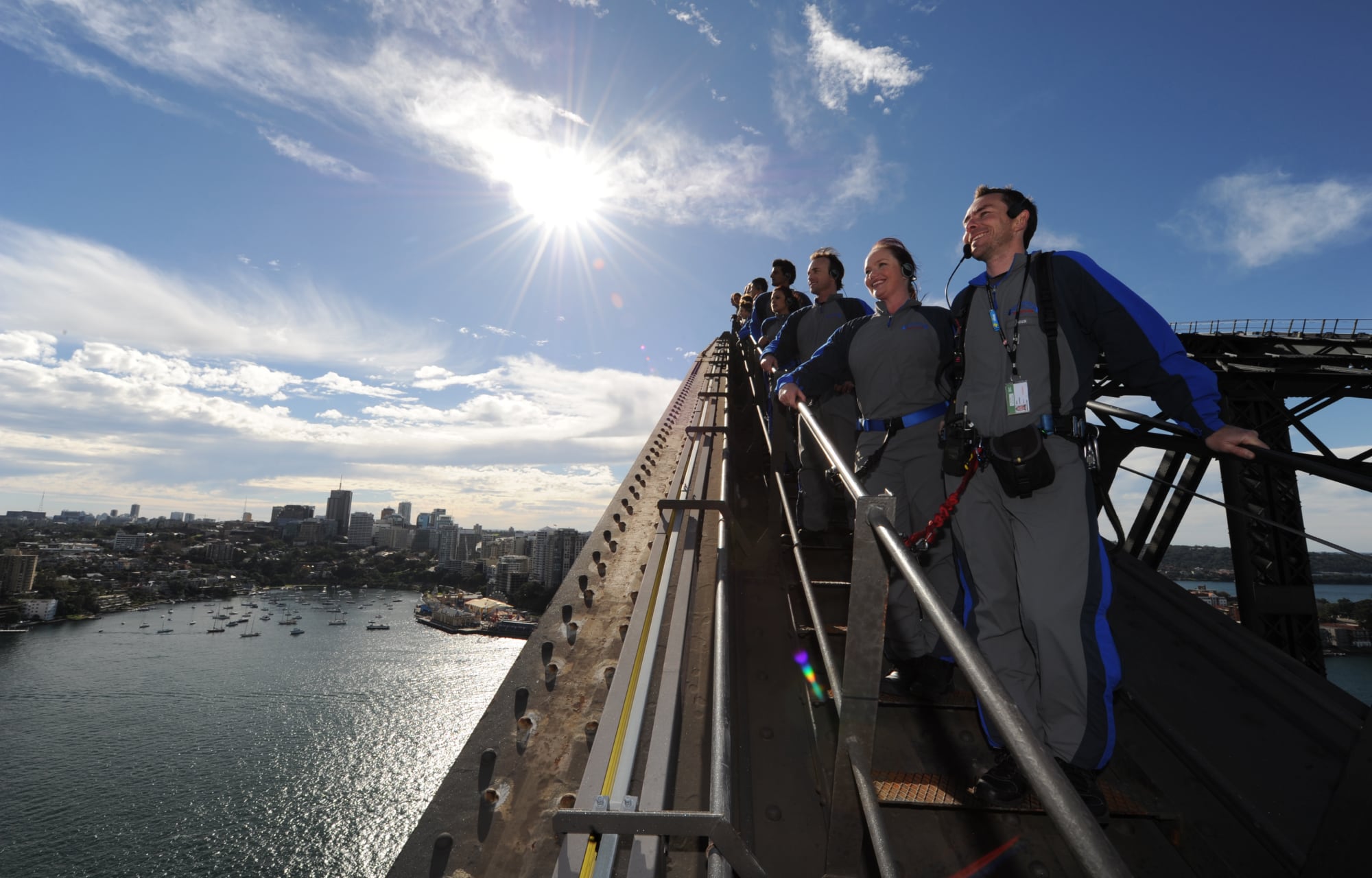Climbing the Sydney Harbour Bridge