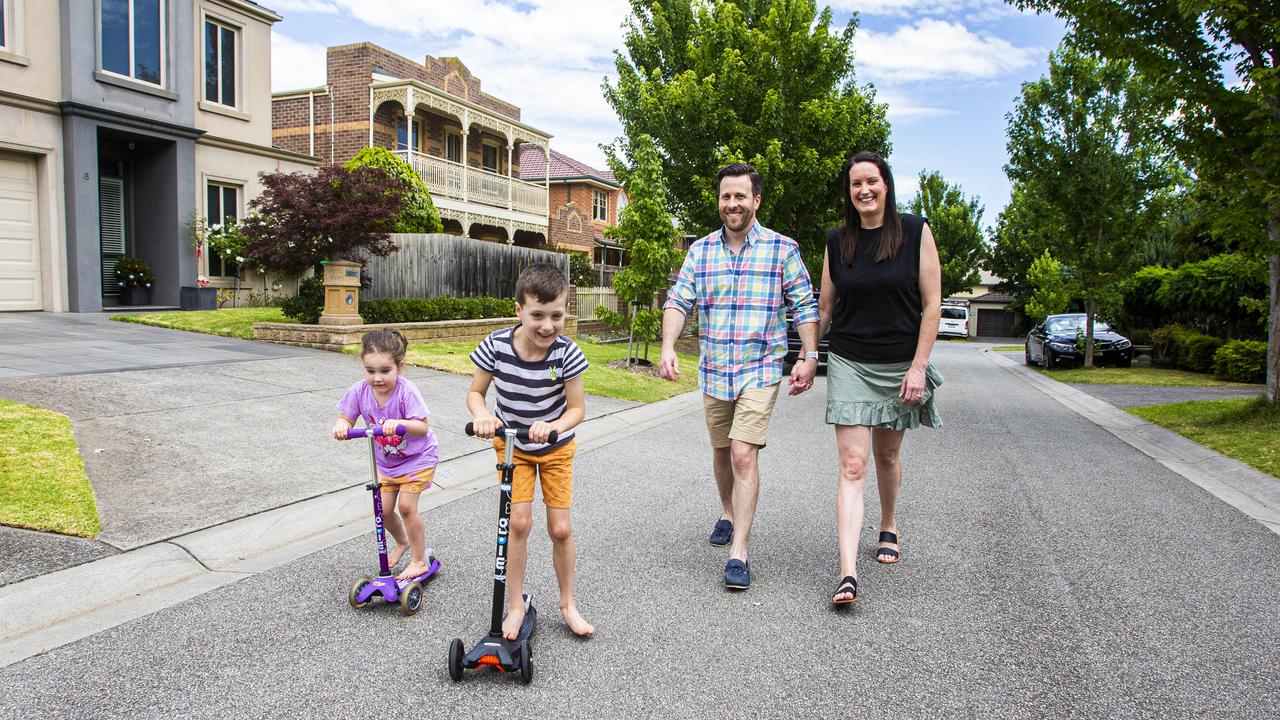 Family life in Australian suburbs