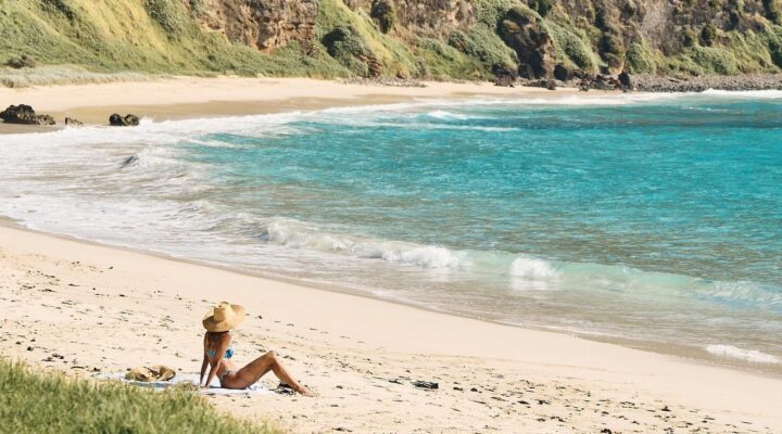 Secluded beaches in Australia