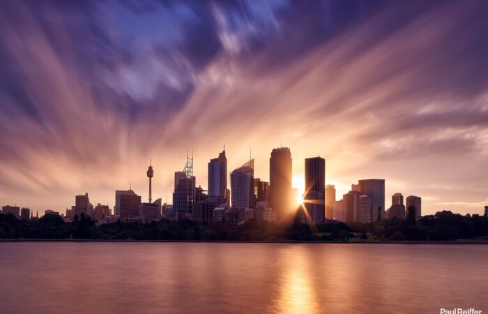 City skylines in Australia