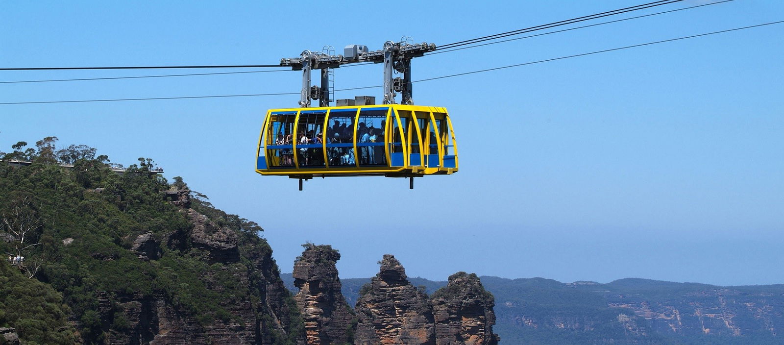 Scenic World’s cableway in Katoomba