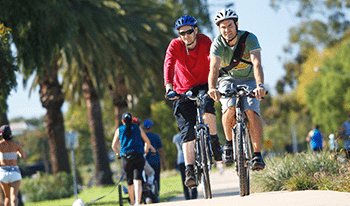 Cycling trails in Melbourne