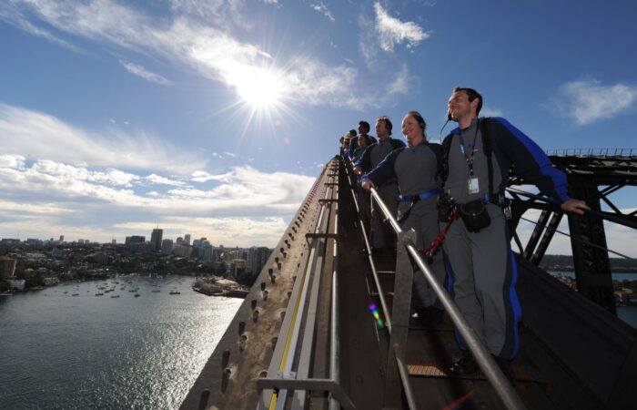 Climbing the Sydney Harbour Bridge