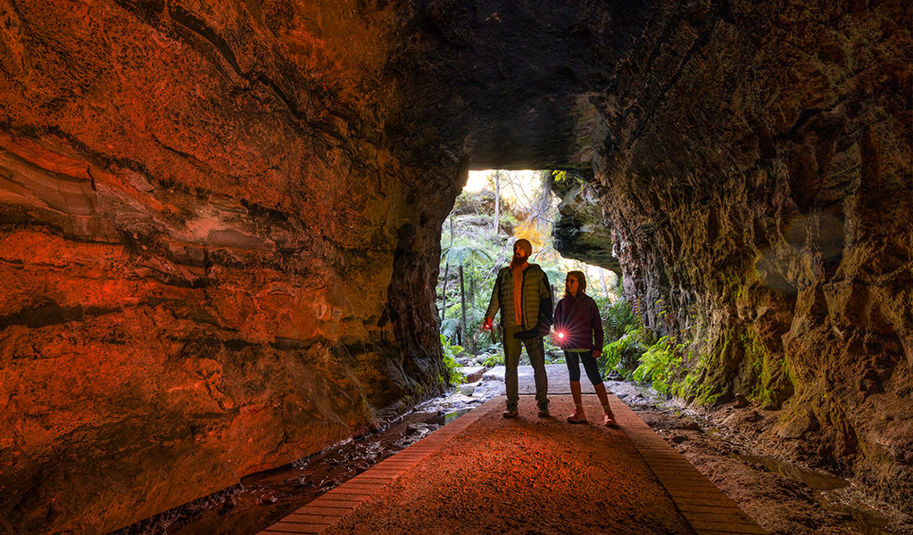 Glow worm tunnels in Lithgow