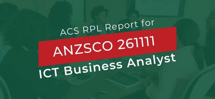 ICT Business Analyst RPL Australia