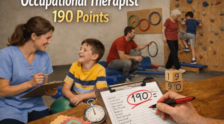 Occupational Therapist 190 Points