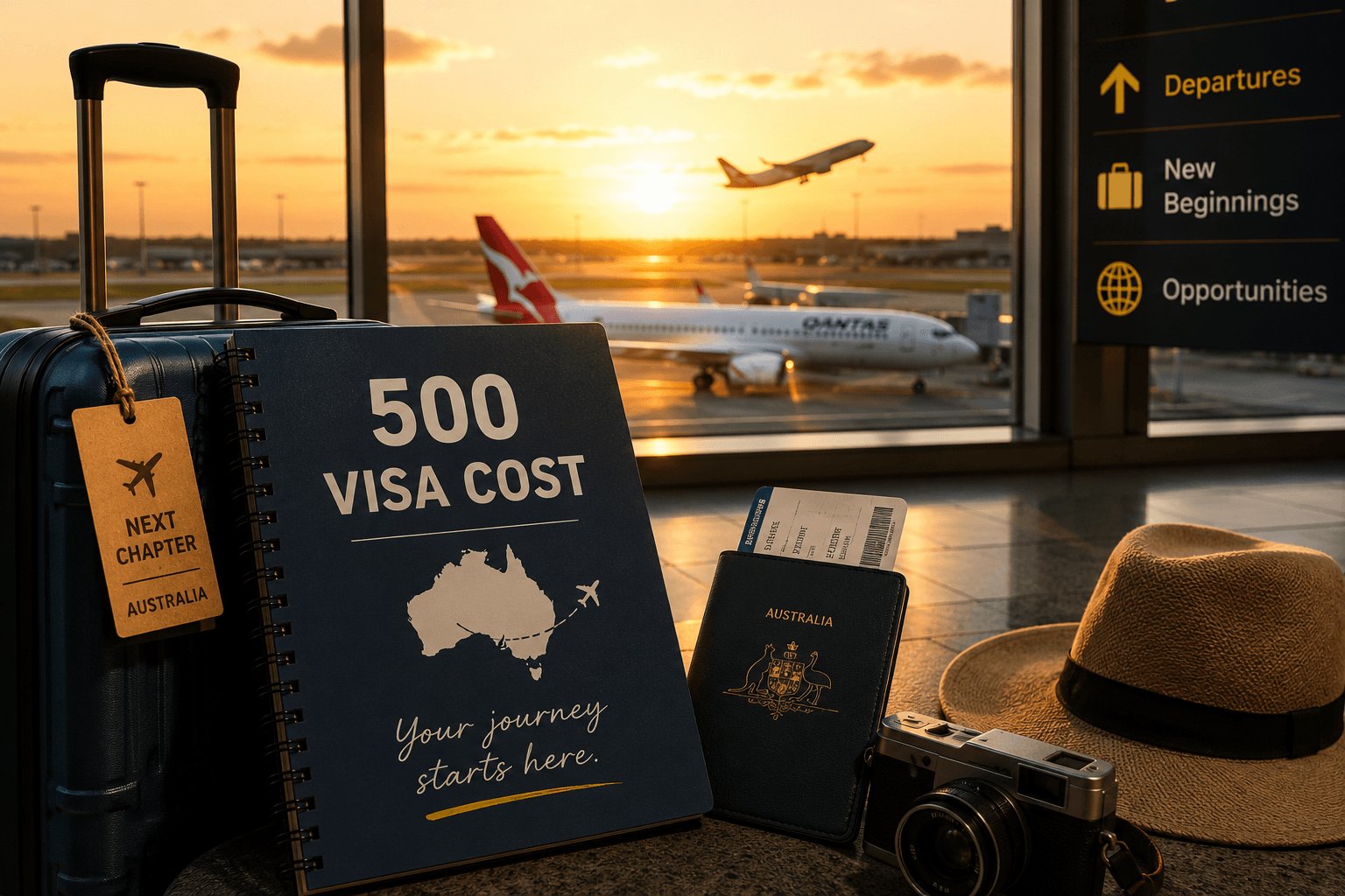 500 visa cost