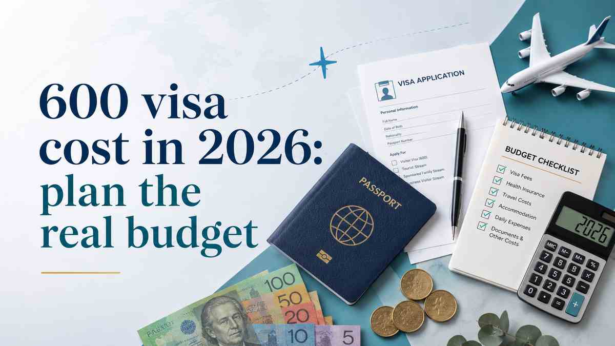 600 visa cost